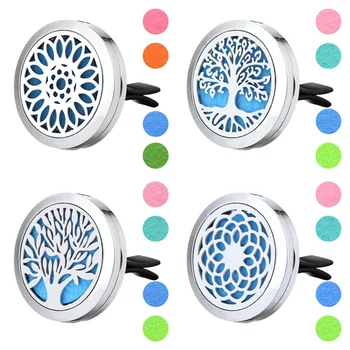 

Car Air Vent Hollow Out Sunflower Essential Oil Aromatherapy Clip Auto Perfume Aromatherapy Decor