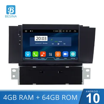 

Besina Android 10.0 Car DVD Player For Citroen C4 C4L DS4 Multimedia GPS Navigation WIFI Octa 8 Cores 1 Din Car Radio Auto Audio