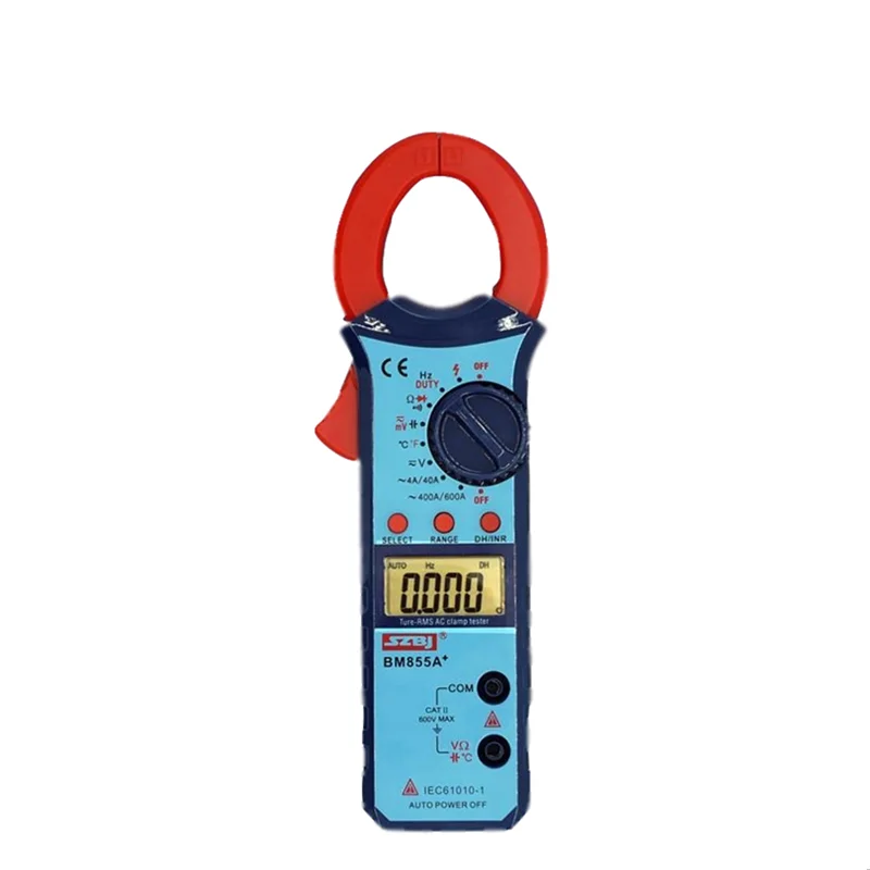 BM855A(Plus) SZBJ BM851A+/BM852A+/BM853A+/BM855A+ цифровой клещи мультиметр - Цвет: BM855A(Plus)