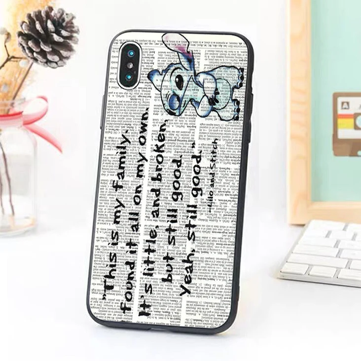 

Bernandez 5 5S SE 6 6S phone case cover for iPhone 7 8 plus X Xs Max XR Mystic Zone Lilo and Stitch
