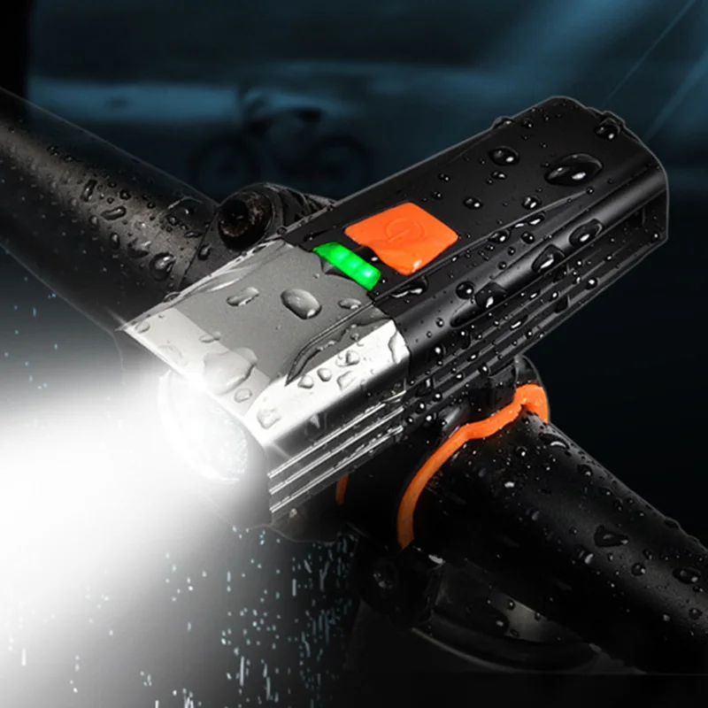 Велосипедная фара для велосипеда, горная зарядка через usb, передний держатель, инструкция по эксплуатации, интегрированный алюминиевый сплав