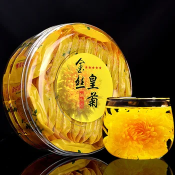 

30bags/box A Box Chrysanthemum Tea Gold Silk Royal Super Premium Tongxiang Chrysanthemum Tea Leaves Fire