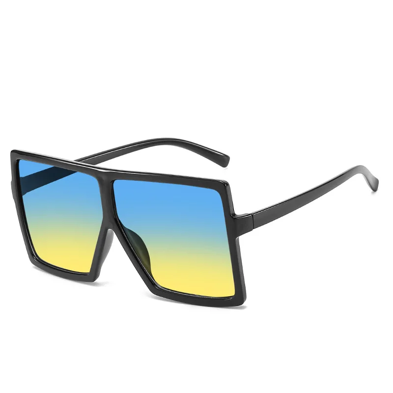 

Large Square Frame Sunglasses Male Colorful Multicolor Sunglasses Women Sexy Fashion Big Sunglasses Men Vintage Sunglasses Lady