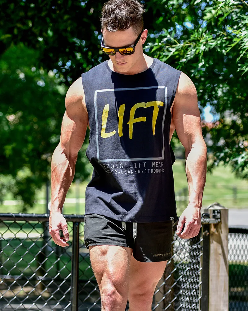 Летний мужской спортивный жилет, свободная футболка без рукавов, Мужская одежда для баскетбола, бега, фитнеса, топы, Мужская одежда, поколение жира
