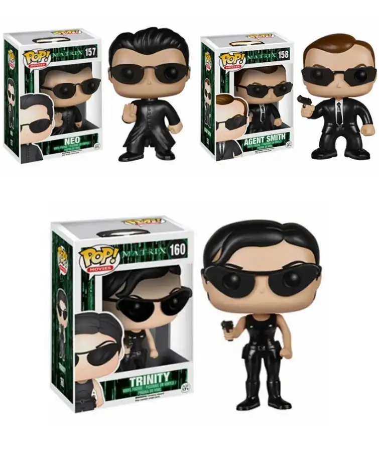 agent smith action figure
