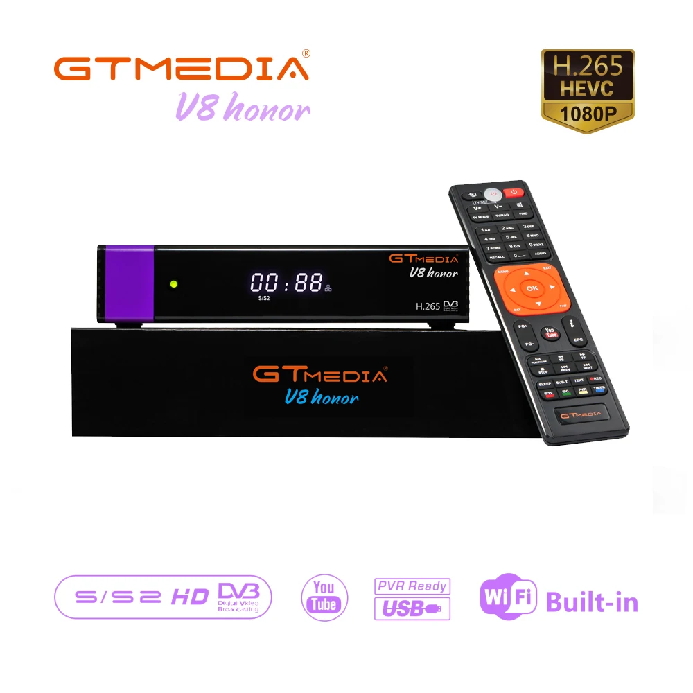 GTmedia Honor DVB-S2-цифра спутниковый телевизионный ресивер такой же как и v8 Nova V9 супер