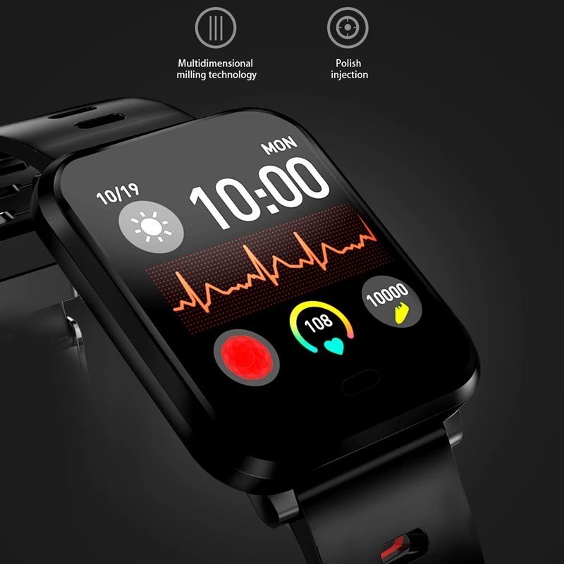 K10 Smart Watch Bluetooth Sports Bracelet Heart Rate Tester Outdoor Pedometer