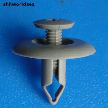 

Shhworldsea Free shipping 100pcs Nylon Coffee Push-Typer Retainer For Mazda B042-68-865 05 For Honda For Japanese Car
