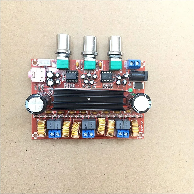 

2.1 channels digital power amplifier board width 12 v and 24 v voltage TPA3116D2 50 w * 2 + 100 w