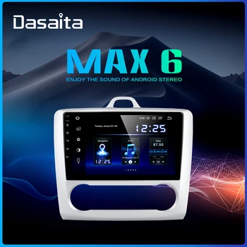 

Dasaita 9" IPS Screen TDA7850 Car Android 9.0 for Ford Focus 2 Radio 2004 2005 2006 2007 2008 2009 2010 2011 GPS Navigator HDMI