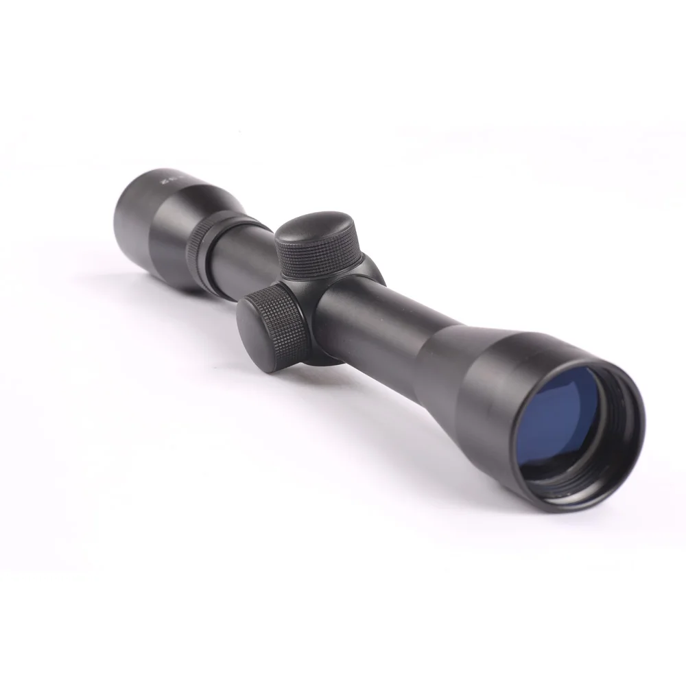 

4x32 Tactical Rifle Scope Airsoft Hunting Shooting Optics Crosshair Riflescope Gun Scope With Ring Mounts and Lens Cover