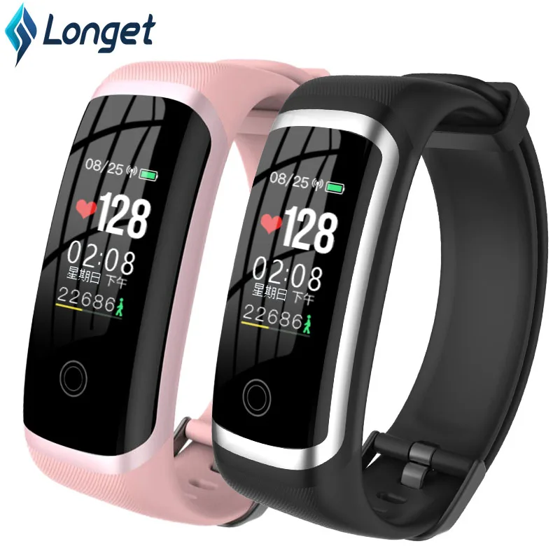

Longet Smart Bracelet M4 Sport Wristband FitnessTracker Waterproof HeartRate Monitor with Sleep Monitor men watch for IOS xiaomi