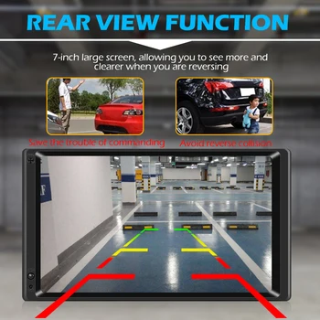 

Exquisite 7 inch MP5 Player Android 7.1 Double DIN Car Radio GPS Navigation Bluetooth WiFi Head Unit Intelligent Multimedia