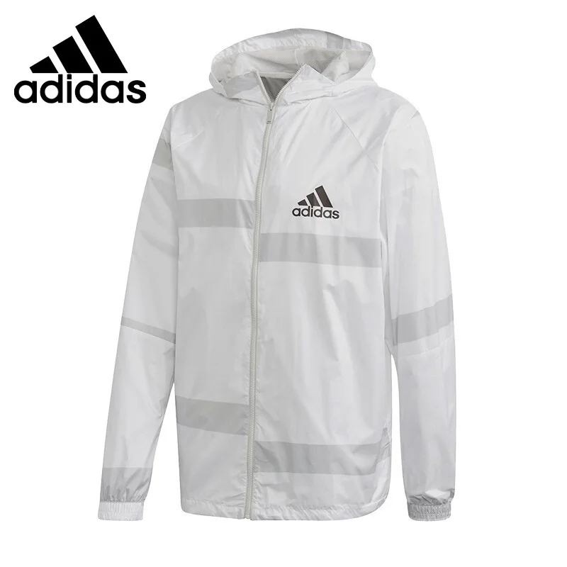 Original New Arrival Adidas M WND JKT LW Men's jacket Hooded  Sportswear|Running Jackets| - AliExpress