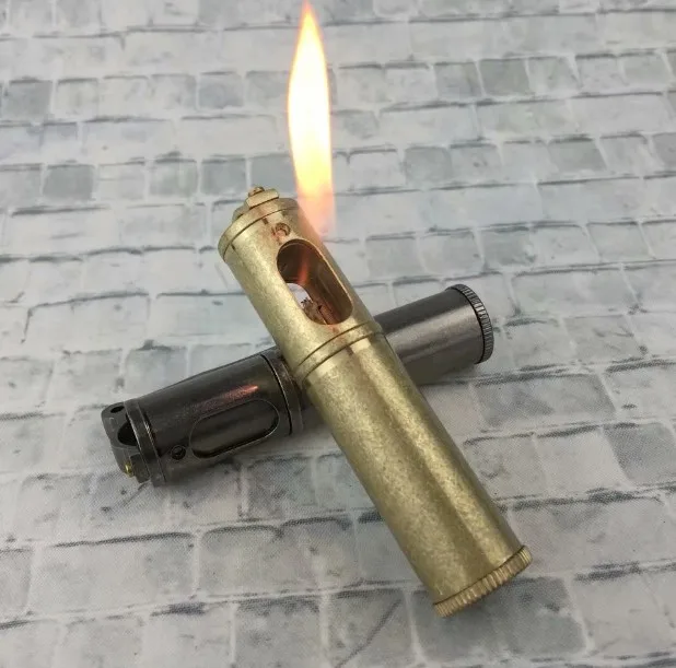 

Retro Trench nostalgic metal oil lighter kerosene lighter Cigarette Camping EDC Tool