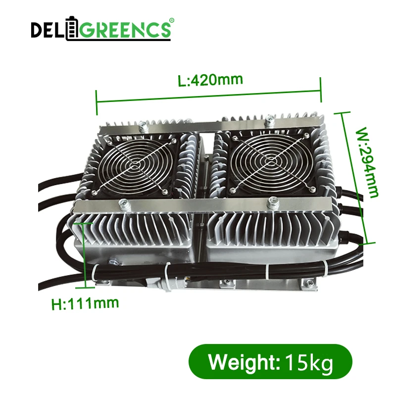 고속 충전기 LifePO4 리튬 배터리 충전기, 리튬 이온 NCM, 48V, 72V, 96V, 16S, 20S, 36S, 1430 가능, TC CAN 제어 가능, 빠른 배송, 6.6KW