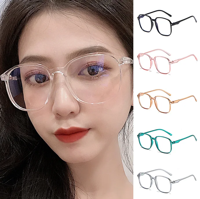 

Safety Eyeglass Frame Useful Anti Blue Portable Outdoor Candy Color Durable Square New Round Glasses Anti Radiation Glasses