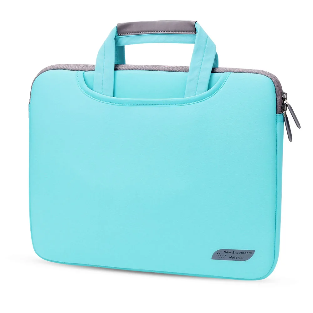 Сумка для ноутбука 12 13,3 15,6 дюймов Сумка для ноутбука для MacBook Air Pro 13 чехол универсальная сумка для ноутбука 12 13,3 15,6 дюймов, защитный чехол - Цвет: Blue