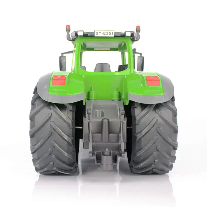 RC грузовик сельскохозяйственный трактор 2,4 г с дистанционным управлением прицеп самосвал грабли 4 колесный трактор инженерный автомобиль трактор модель детские игрушки для хобби