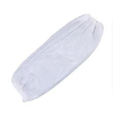 Одноразовый нарукавник, водонепроницаемый, прозрачный, маслостойкий, для медицинского использования, 100 штук, нарукавники для мужчин и женщин, длинные, рабочие рукава Adu