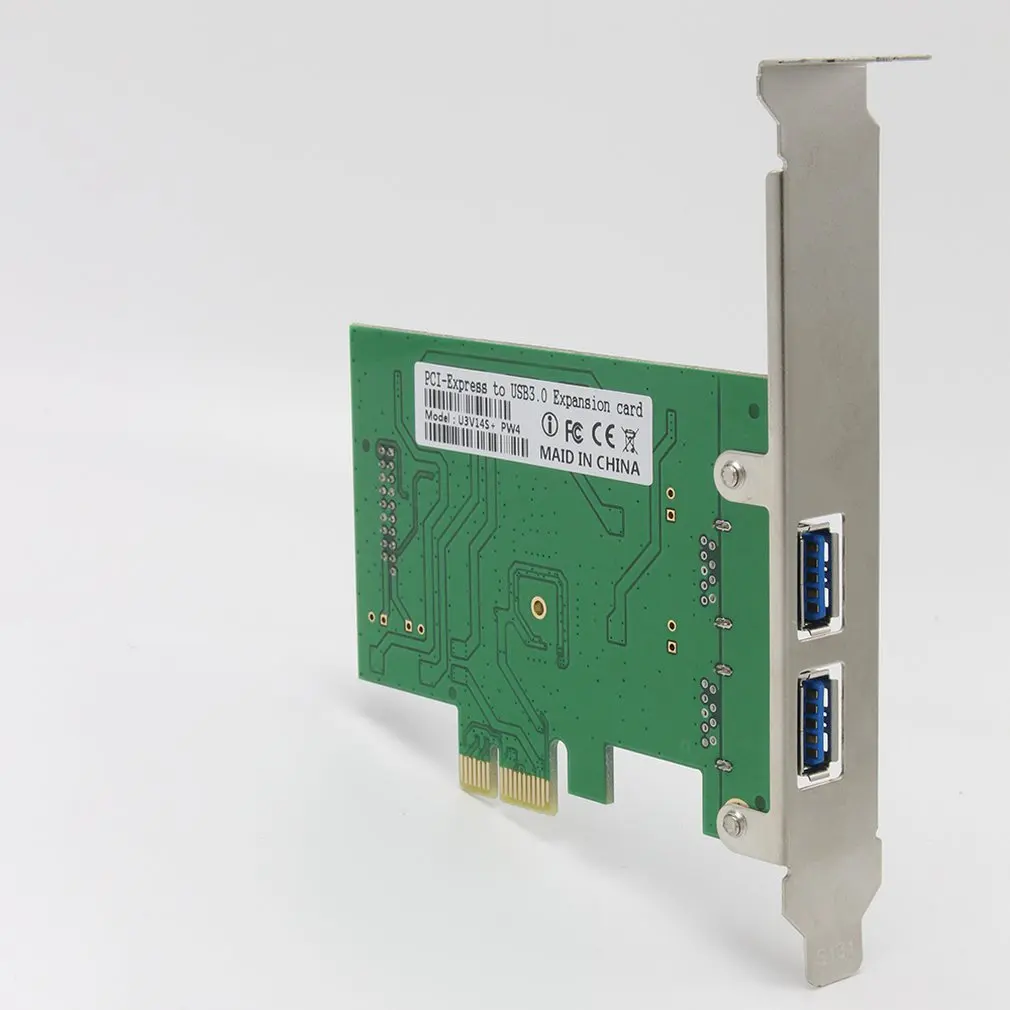 Настольный компьютер Pci-E до Usb3.0 карты расширения рабочего стола Usb3.0 карты расширения передней 20Pin карты расширения