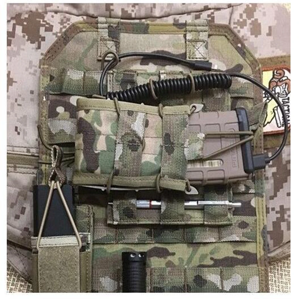 Antenna Binding Buckle Tactical Buckle Elastic Ropes Elastic Straps Tent Rope Buckle 4Pcs PTT Retainer Elastic Molle Buckle Antenna Stick Pipe Binding