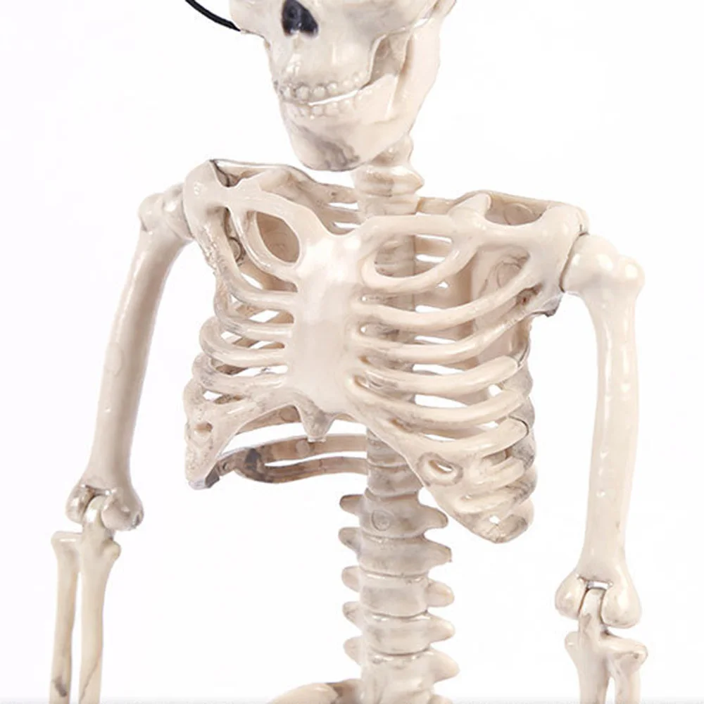 Украшение для Хэллоуина DIY, подвесное в виде скелета на Хэллоуин, модель кости, изогнутая или подвесная для домов с привидениями, сцены для Хэллоуина