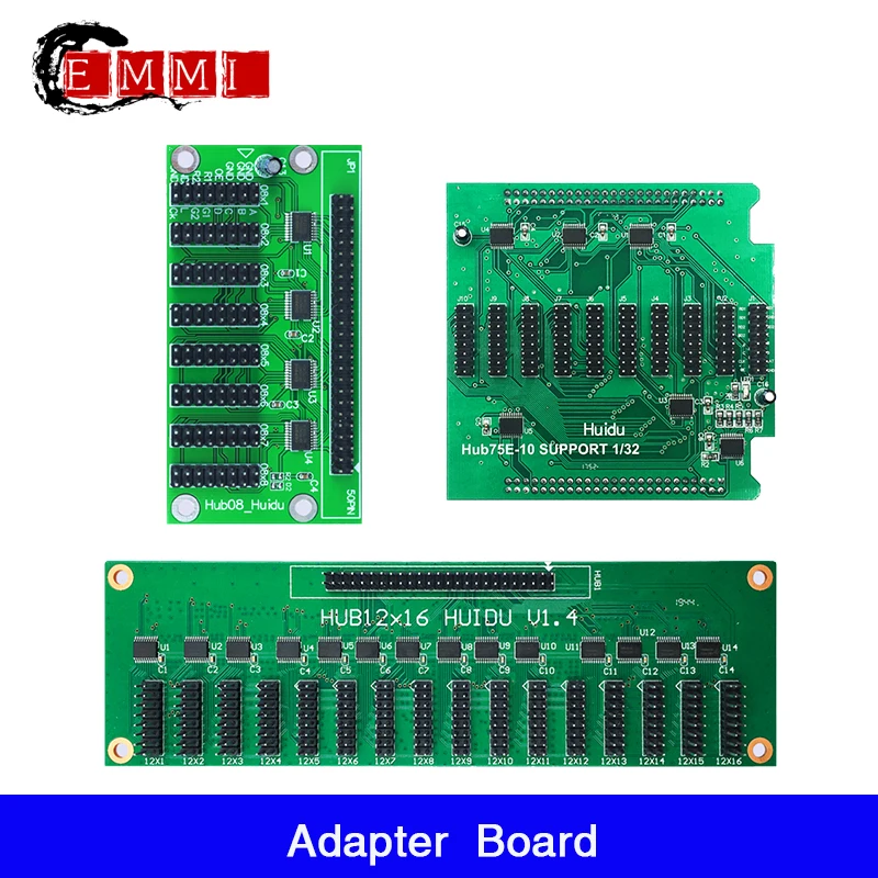 

HUB75E-10 /HUB75E-5 /HUB75E-4 /HUB08-8 / HUB12-16/Adapter board on the control card/ connected LED module