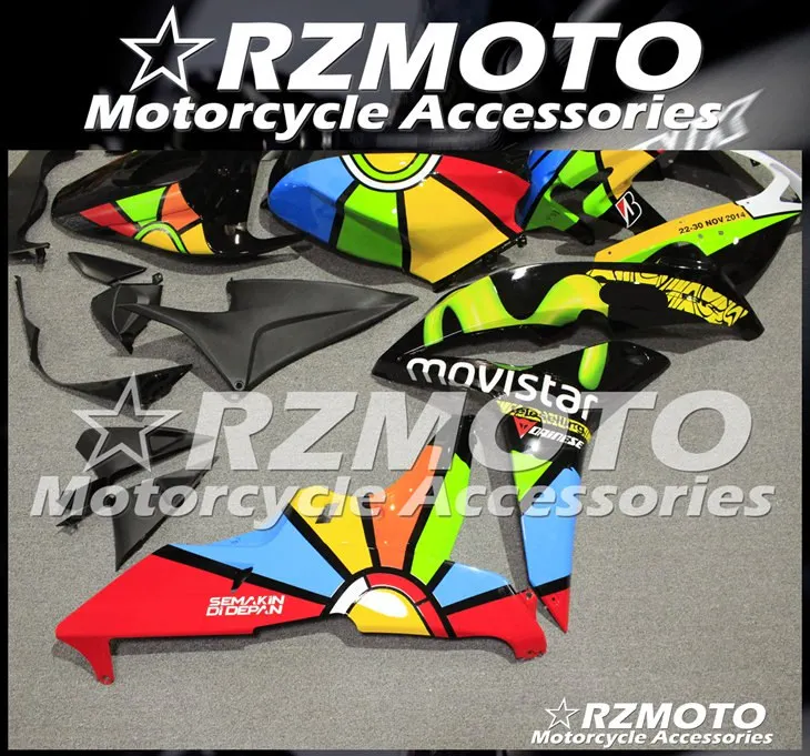 Мотоциклетный обтекатель abs комплект для HONDA CBR600RR F5 2007-2008 год корпусные детали moldStore № 0699