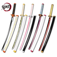 Kimetsu no Yaiba Original Anime Katana Cosplay Weapon Demon Slayer Sword Zenitsu Kyoujurou Tanjiro Swords 1