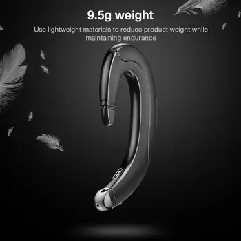 

YA-04D Bone Conduction Hanging Ear Bluetooth 5.0 Earphones In-Ear Mini Sports Wireless Extra Long Standby Bluetooth Earphones