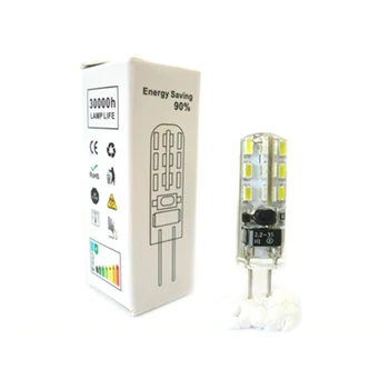 

LEDLUX GG4224C Bispina G4 with Silicone LED lamp 24 SMD 3014 DC/AC 12V warm white without changing transformer