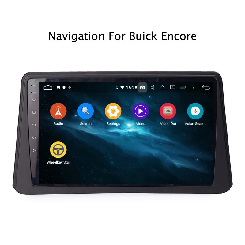 Discount 9" Android Octa Core 4G RAM 32G ROM Car Radio Multimedia Player Navigation GPS For Buick Encore 2013 Touch Screen 5