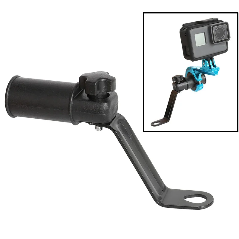 Universal Motorcycle Rearview Mirror Holder for GoPro Hero 9/8/7/5 SJCAM Yi 4K EKEN DJI Action Camera Handlebar Mount Accessory |