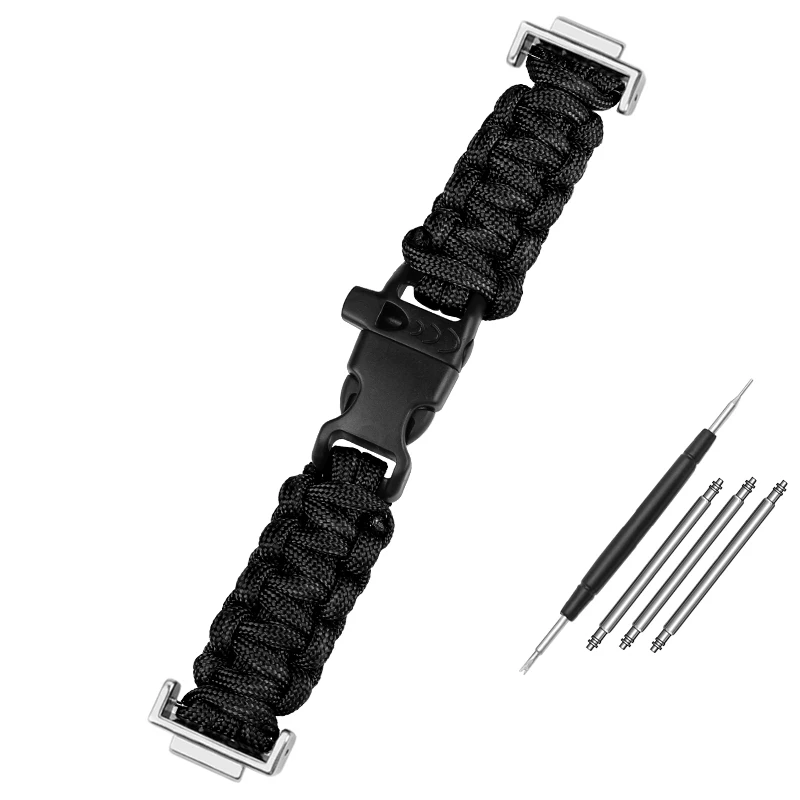 thumbnail image 1 of Correa de reloj de lona de repuesto Casio G-SHOCK GA100/110/120/ DW 5600 GW-M5610 para exteriores, con cuerda de nailon modificada, para hombre, 1 of 5