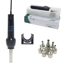 YIHUA 8858-i Электрические паяльники Регулируемая электронная Тепловая фена паяльная станция IC SMD BGA desold