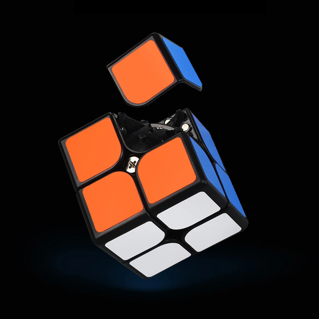 Shengshou Mr M 2x2x2 3x3x3 4x4x4 5x5x5 Магнитный магический куб набор с коробкой упаковка для детей подарок для взрослых-черный