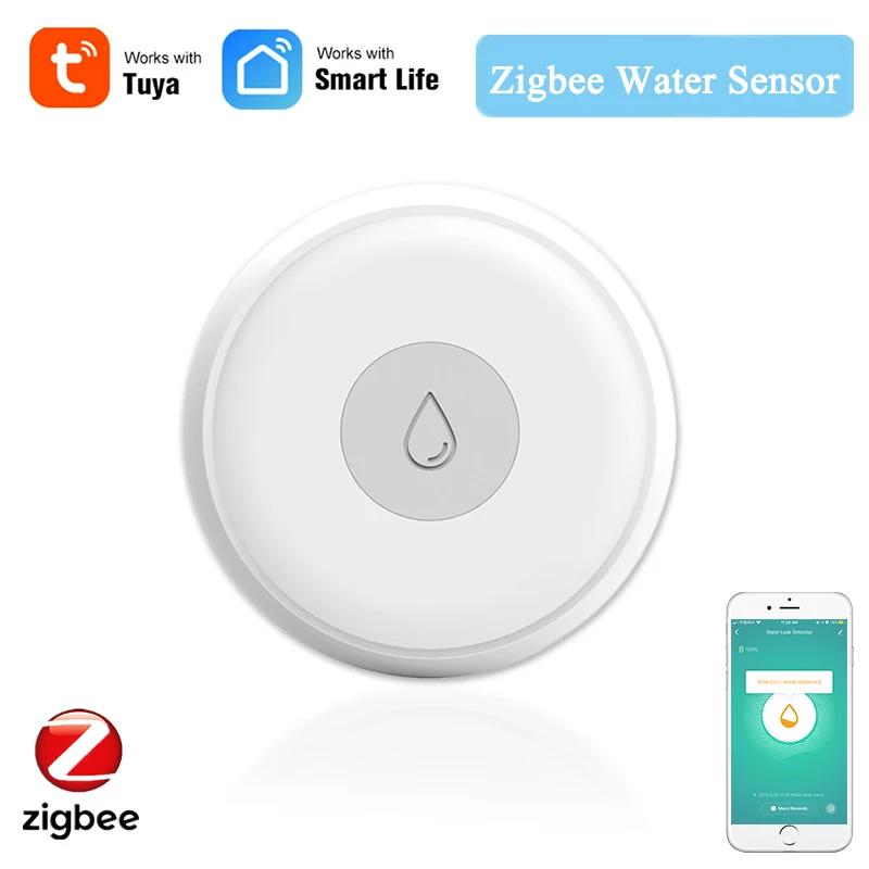 Closeout Flooding-Detector Smart Water-Leak-Sensor Tuya Smart-Home-Automation-Security Wireless y5KEWodzD