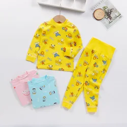 Ecavus – costume à motif de dessin animé pour enfants, vêtements à manches longues, taille haute, pour bébés filles et garçons, printemps 