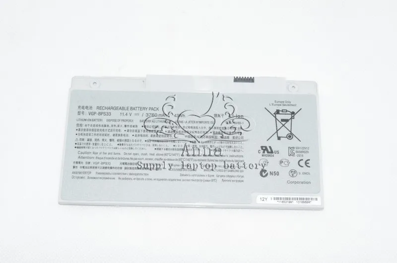 JIGU VGP-BPS33 ноутбук Батарея для SONY для VAIO SVT14 SVT15 T14 T15 SVT14113CX SVT151190X 11,4 V 3760 мА/ч, 43WH