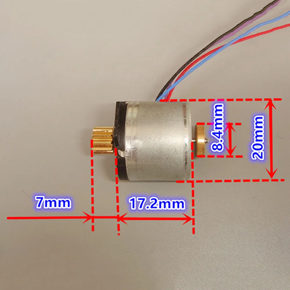 SAIA 2 фазы 4 линии Микро Мини шаговый двигатель UAT3Z25 60V 50hz 3000 Ohms 20 мм круглый круговой