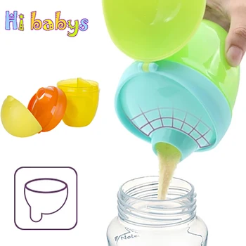 

Milk Powder Formula Dispenser Three Lattice Container Baby Food Storage Travel Boxes Food Container Storage Feeding Box For Baby