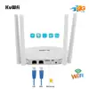 KuWFi 300Mbps 4G LTE Wifi Router 3G/4G Sim Card Router Unlocked Wireless Router with 4Pcs External Antenna Up 32 Wifi Users ► Photo 3/6