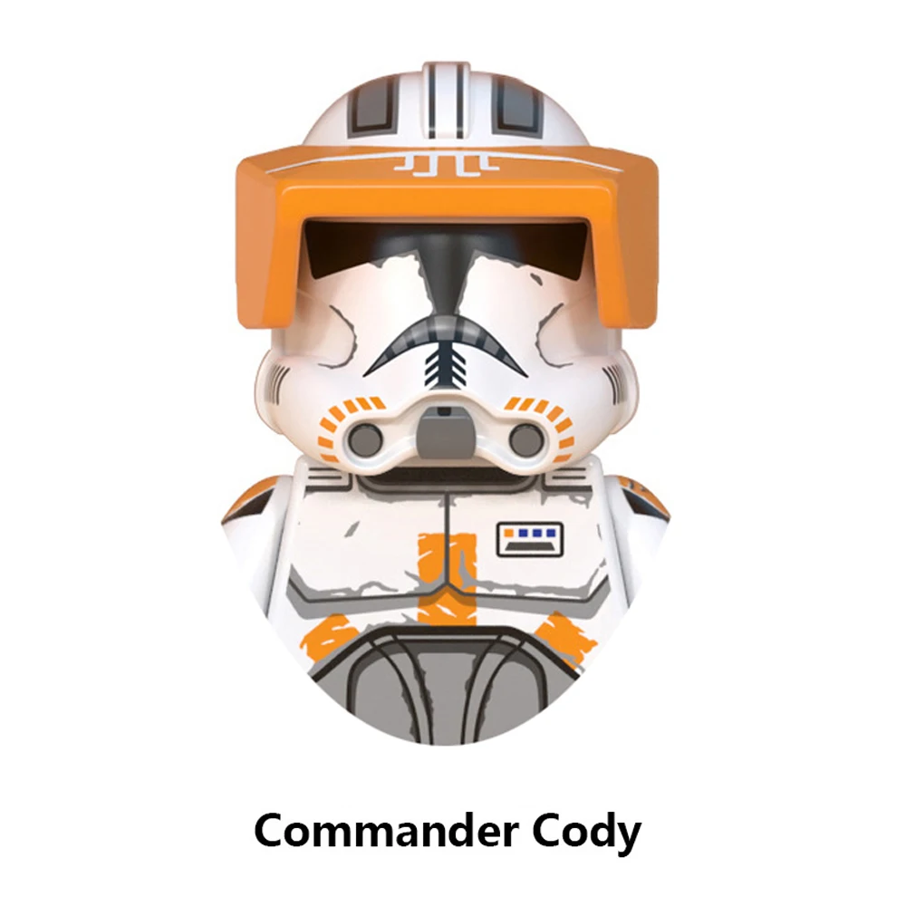Brand Disney 501st Clone Trooper Building Block Scout Republic Commando Appo Echo Cody Rex Jesse SEV Gree Kashyyyk Action Figure