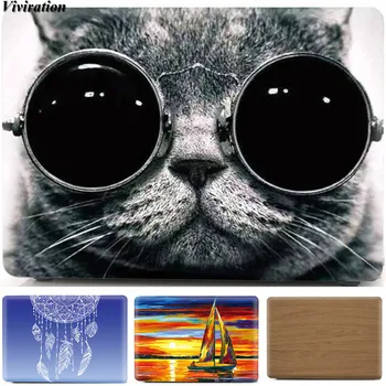 

For Macbook A2179 2020 Air 13 Mac Air 13 A1932 A1466 A1369 Mac Book Air 11 A1370 A1465 11.6 Inch Cat Prints Laptop Replace Case