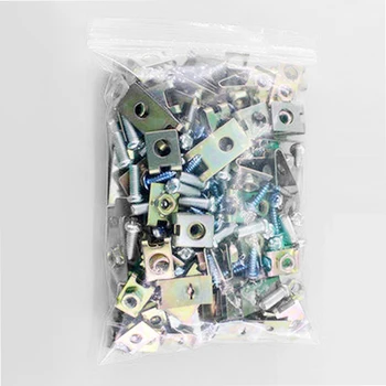 

Screw Gasket Clips Metal Professional U Type Car Body Door Trim Universal