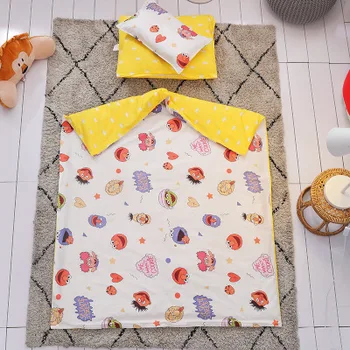 

3Pcs Cotton Cartoon Baby Bedding Set Crib Bed Linen Kit For Boy Girl Includes Pillowcase Bed Sheet Duvet Cover Without Filler
