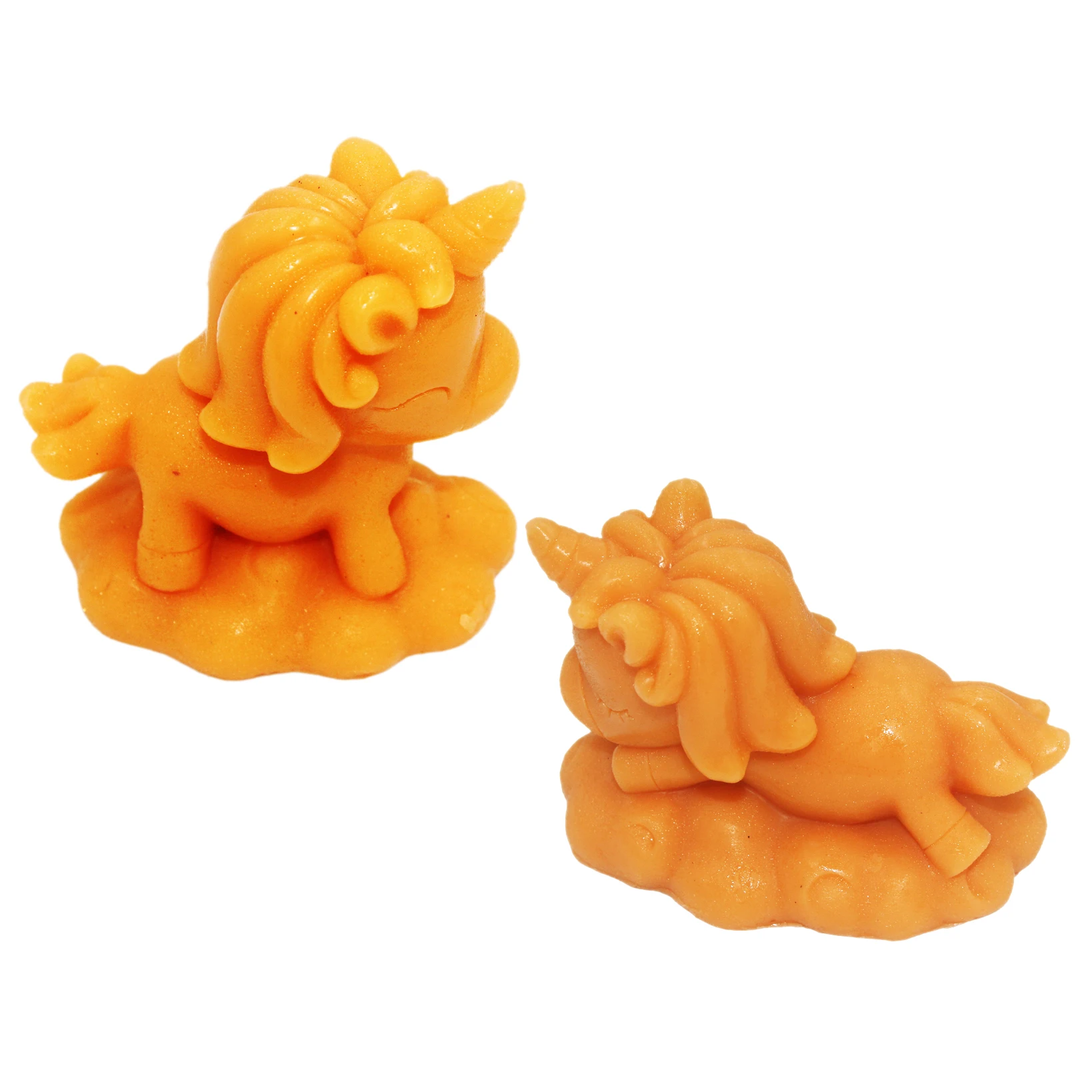 

3D Unicorns Silicone Soap mold silicone 3D Animal Molds 2 Pack