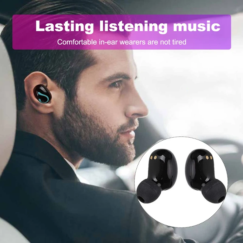 Q66 TWS Bluetooth наушники 5,0 с микрофоном водонепроницаемые наушники Авто сопряжение Гарнитура 3D стерео беспроводные наушники Q32
