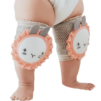 

Baby Knee Pads Lovely Cartoon Animal Safety Crawling Elbow Cushion Anti-Slip Leg Protectors for Toddler Boys Girls kneecap